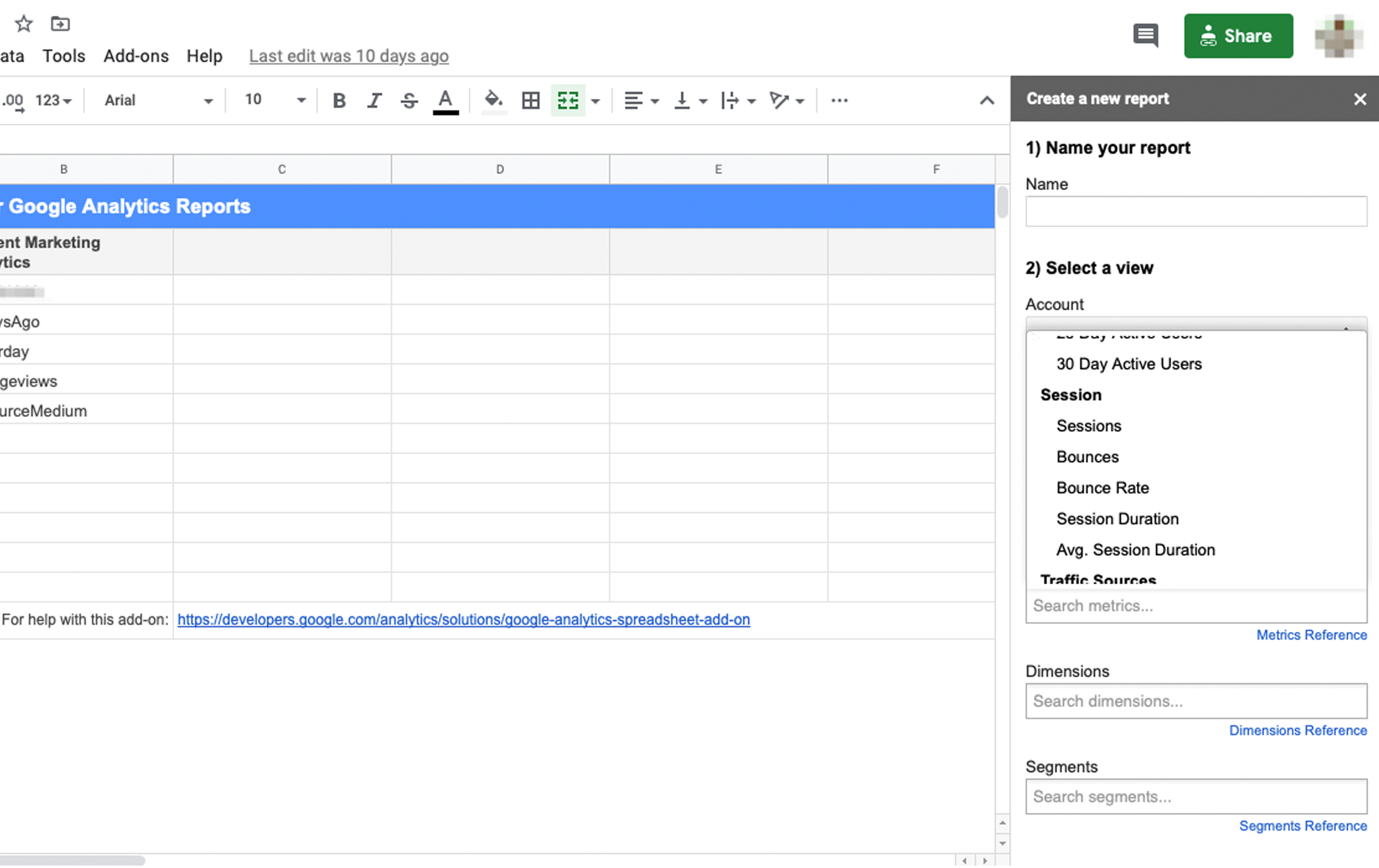 Googlesheet